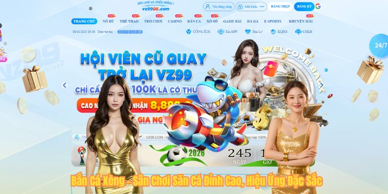 Bắn Cá Xèng – Sân Chơi Săn Cá Đỉnh Cao, Hiệu Ứng Đặc Sắc