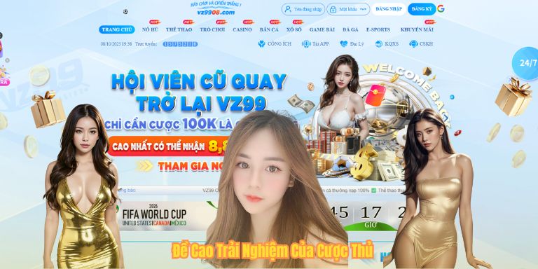 Đề Cao Trải Nghiệm Của Cược Thủ