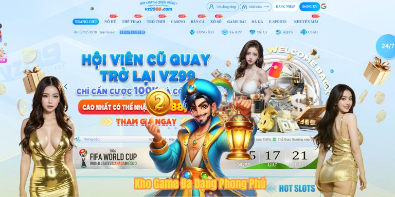 Kho Game Đa Dạng Phong Phú