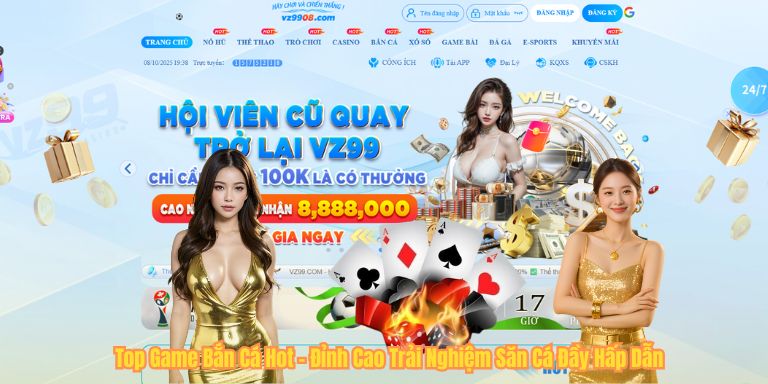 Top Game Bắn Cá Hot – Đỉnh Cao Trải Nghiệm Săn Cá Đầy Hấp Dẫn