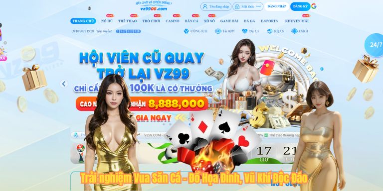 Trải nghiệm Vua Săn Cá – Đồ Họa Đỉnh, Vũ Khí Độc Đáo